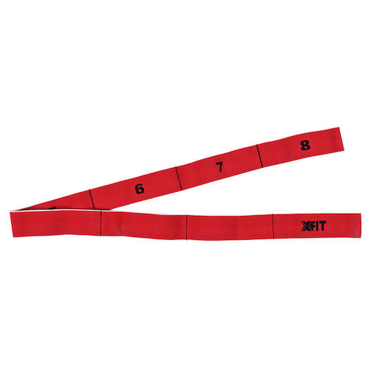 X-FIT Band Bandă de rezistență pentru exerciții Bucla Roșu 1.2m