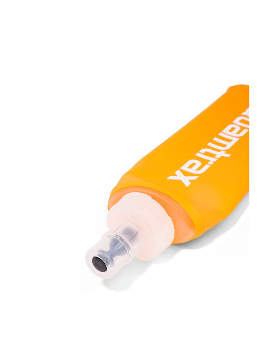 Quamtrax Nutrition Soft Flask Endurance Αθλητικό Πλαστικό Παγούρι 600ml Κίτρινο