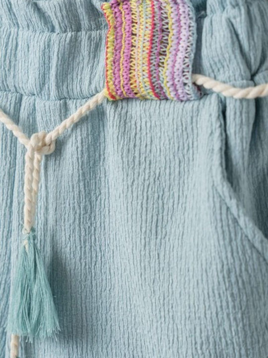 Παιδικό Σετ με Σορτς Καλοκαιρινό 2τμχ Ακουα