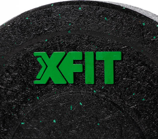 X-FIT 38216 Комплект Дискове Гумен 1 x 10кг Φ50мм