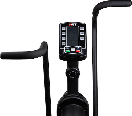 X-FIT Spin Bike with Air Resistance and Wheels
