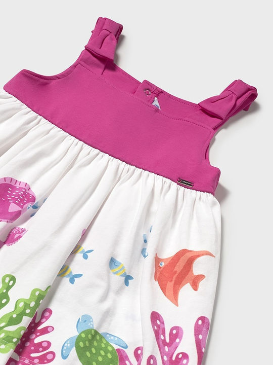Children's Dress Sleeveless Fuchsia