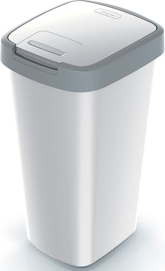 Prosperplast Κάδος Απορριμμάτων Πλαστικός Γκρι 25lt