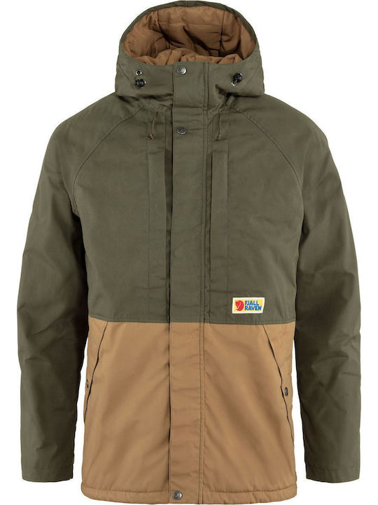 Vardag Winter Jacket Laurel Green, Buckwheat Brown