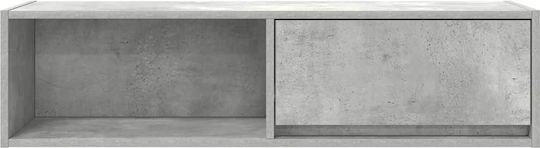 TV-Ständer Grau M100xP31xH25.5cm