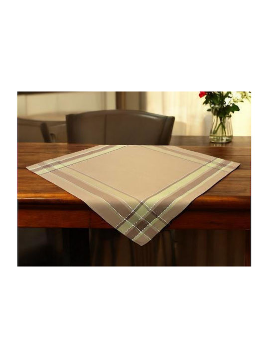 Linea Home Tablecloth Linen W3194 Mocha 140x180cm