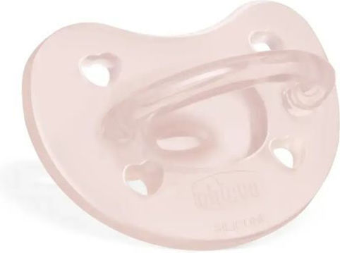 Chicco Soft Pacifier Silicone Pink for 6-16 months