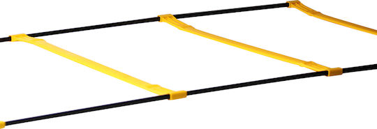 X-FIT Pop Up Agility Ladder Acceleration Ladder Pop Up in Yellow Color
