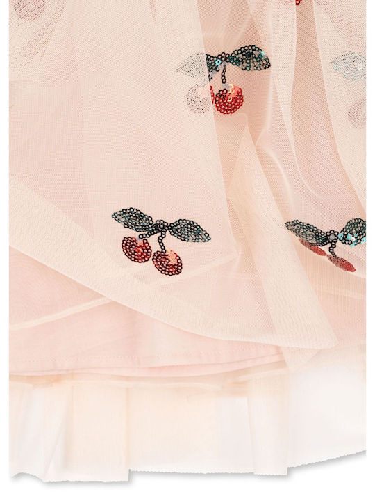 Παιδικό Φόρεμα Αμάνικο Τούλινο Fairy Cherry