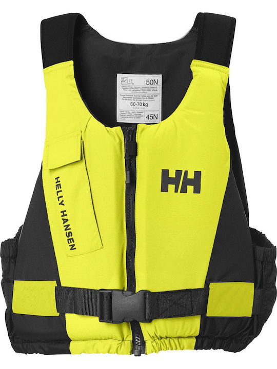 Helly Hansen Rider Adults Life Jacket for Water Sports Yellow