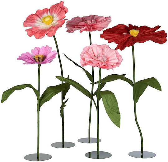 Bloom Dekorative Papierblume H120cm Lila Flieder Papier Eisen Durchmesser 40 cm Höhe 120 cm Bloom Dekorative Papierblume H120cm Lila Flieder Papier Eisen Durchmesser 40 cm Höhe 120 cm