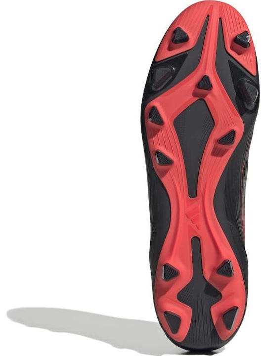 adidas F50 Club Fußballschuhe mit Stollen Schwarz