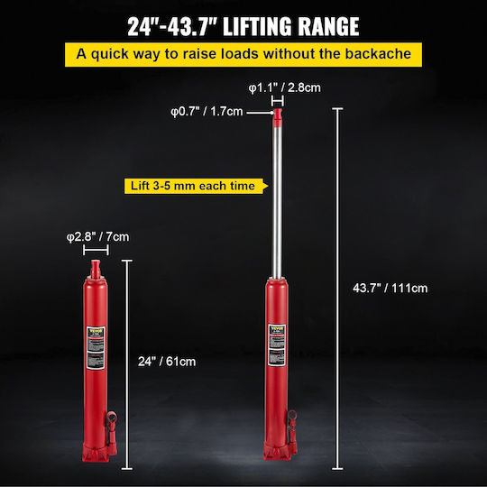 Vevor Hydraulic Jack for Weight Capacity up to 4 Tons