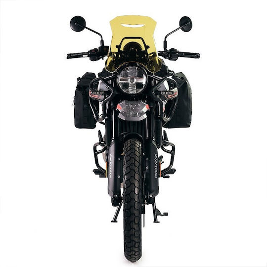 Gelbe Windschutzscheibe GPS-Halterung Royal Enfield Himalayan 450 Unit Garage