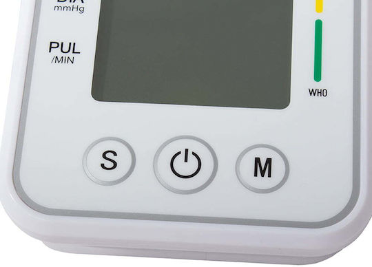 Elektronisches Oberarm-Blutdruckmessgerät Zola Automatischer Stopp Einfache Bedienung Rutschfester Sockel 10,5x