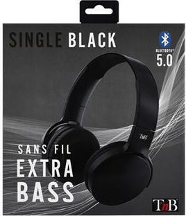 070049L Căști Audio Wireless Bluetooth On Ear cu 8 Ore Autonomie Negre
