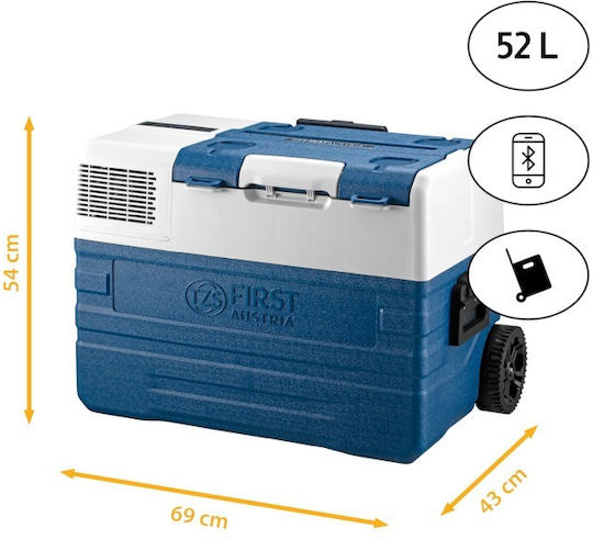 First Austria Tragbarer Kühlschrank 52lt 12V / 24V Blaue