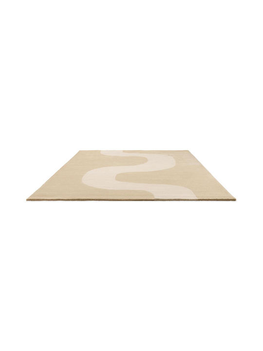 Marimekko Seireeni 132701 Lucrat manual Covor Rectangular Warm Beige