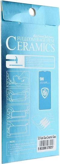 5D 0.3mm Ceramic Full Glue Full Face Tempered Glass Μαύρο (Xiaomi 14T / 14T Pro)