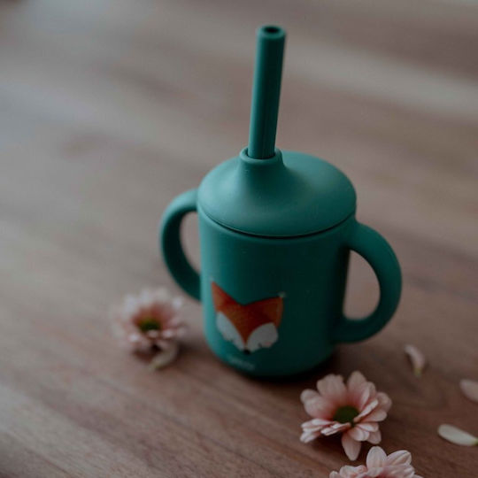 Sassi Junior Baby Cup made of Silicone Green 120ml