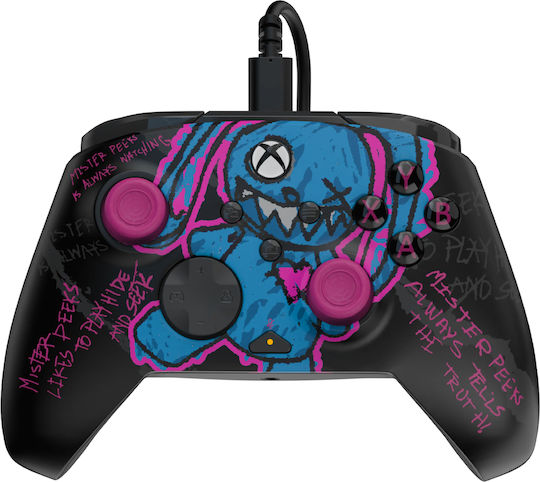 PDP Call of Duty Rematch Glow Ενσύρματο Gamepad για PC / Xbox One / Xbox Series Πολύχρωμο