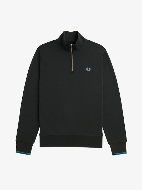 Fred Perry Тъмнозелено с Качулка