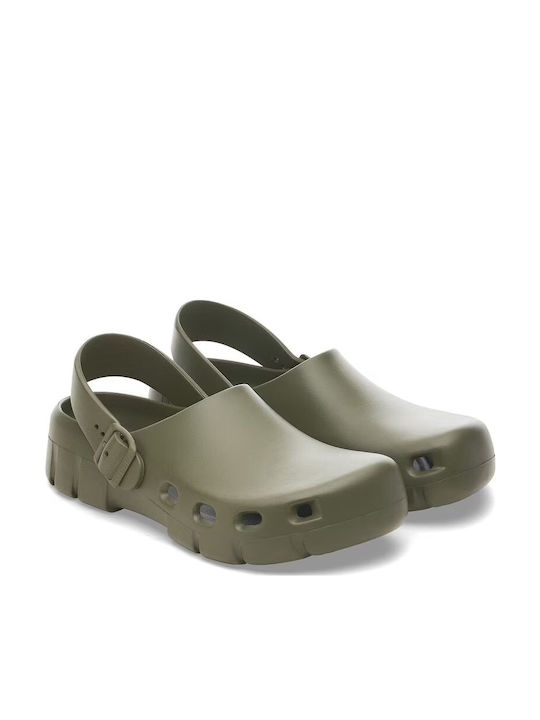 Birkenstock Birki Damen Anatomisch Clogs Grün