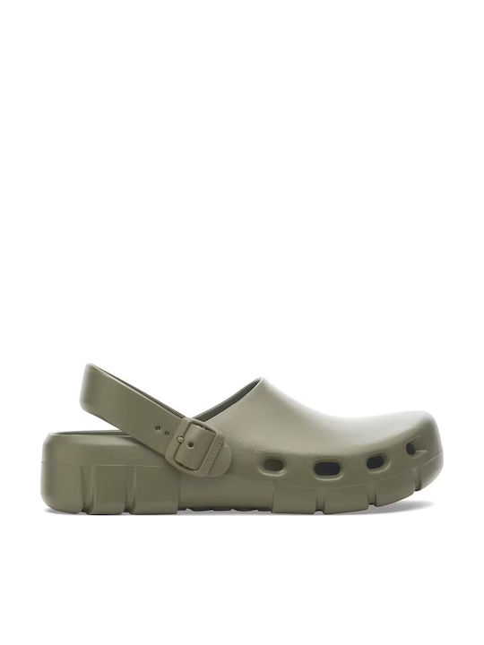 Birkenstock Birki Damen Anatomisch Clogs Grün