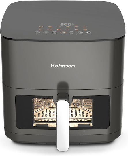 Rohnson R-2868 Air Fryer 8lt Gray