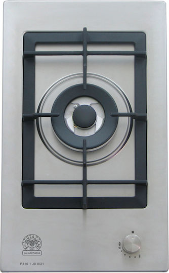 La Germania Natural Gas Cooktop Autonomous 51x30.5εκ. Silver