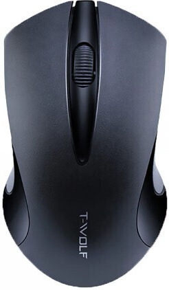 T-Wolf Q2 Ασύρματο Mini Ποντίκι Μαύρο