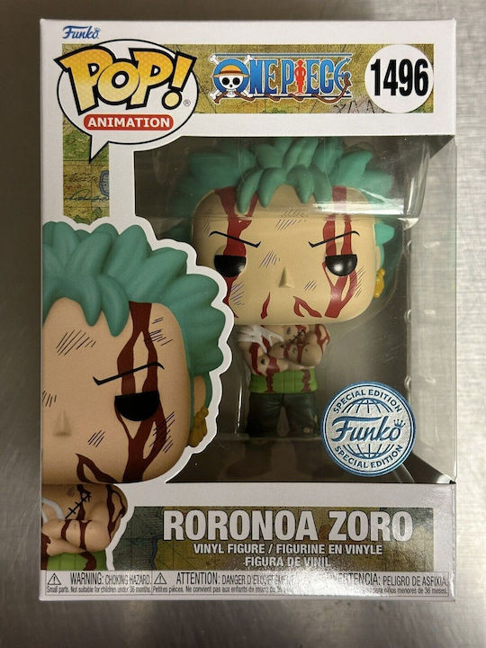 Funko Pop! Animation: One Piece - Roronoa. Zoro "Nothing Happened" 1496 Special Edition