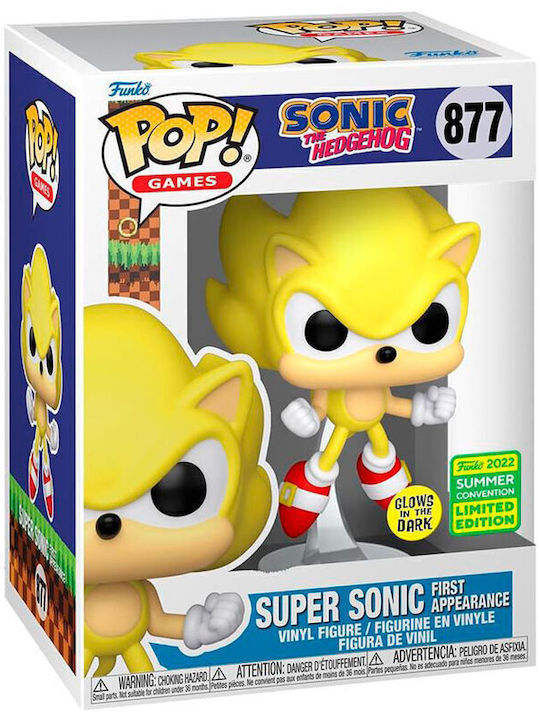 Funko Pop! Games: Sonic The Hedgehog - Super Sonic 877 Special Edition