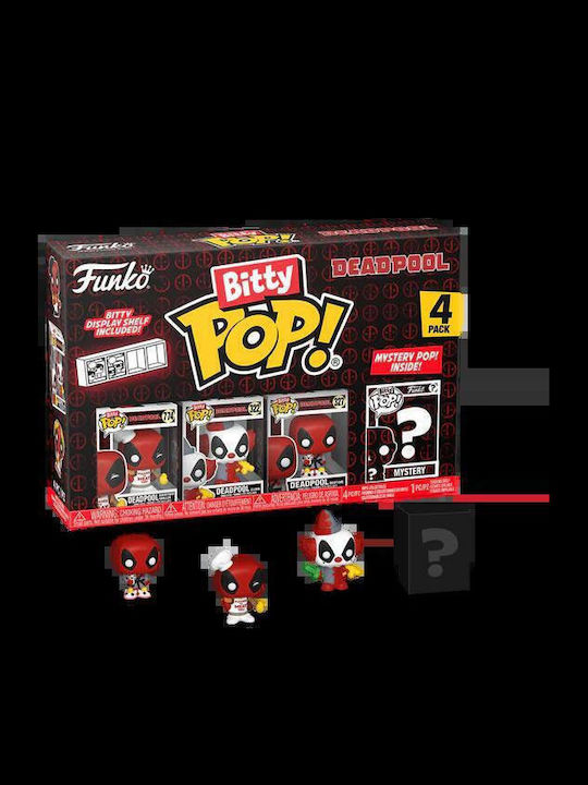 Funko Bitty Pop! Marvel: Deadpool - Master Chase 4τμχ
