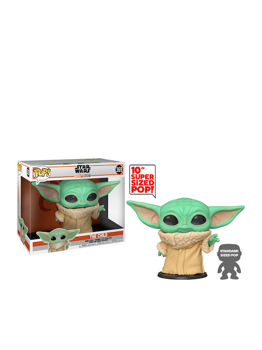 Funko Pop! Bobble-Head Supersized 10" Movies: Star Wars: The Mandalorian - The Child 369