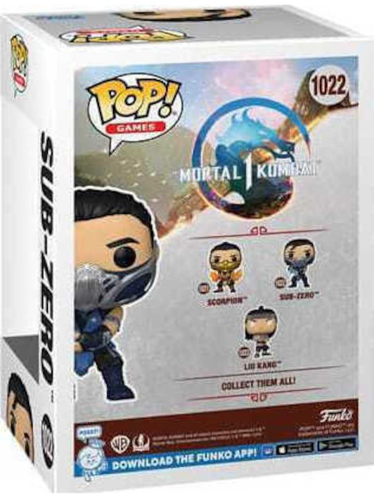 Funko Pop! Games: Mortal Kombat - Sub Zero 1022