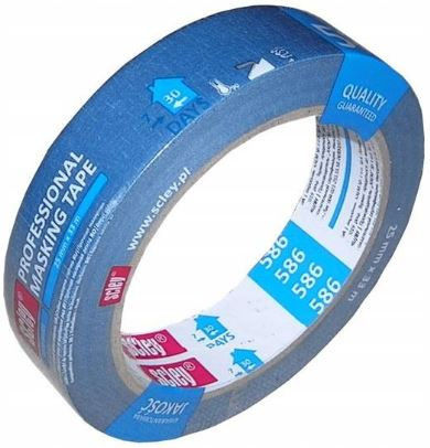 Blaues Abdeckband 25mm x 33m Scley Serie 586