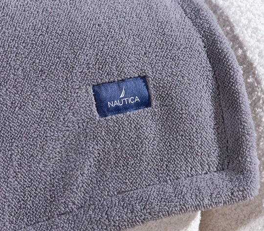 Nef-Nef Homeware Nau Coast Одеяло Sherpa За Канапе 130x180см Сиво