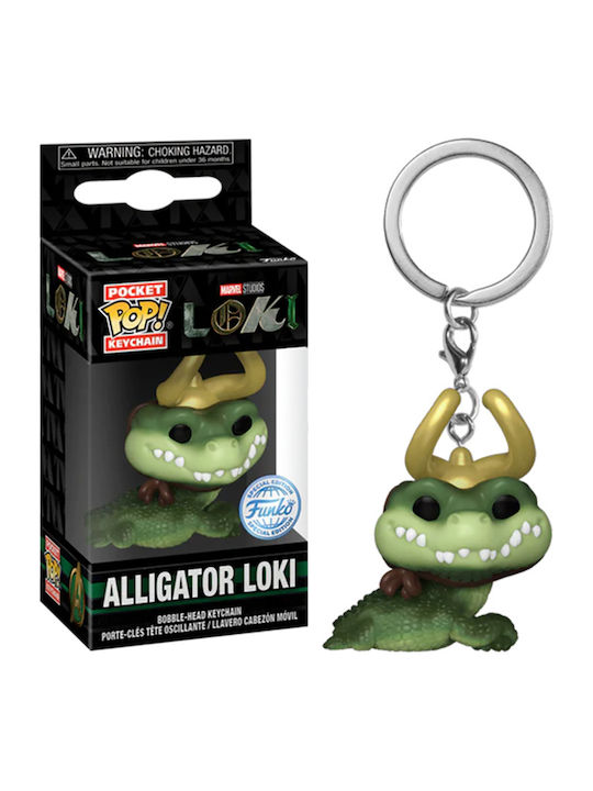 Funko Pocket Pop! Keychain Marvel: Loki - Alligator Loki Exclusive