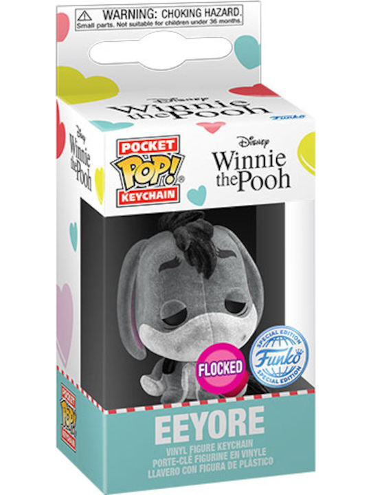 Funko Pocket Pop! Keychain Disney: Eeyore Flocked Exclusive Funko Pocket Pop! Keychain Disney: Eeyore Flocked Exclusive