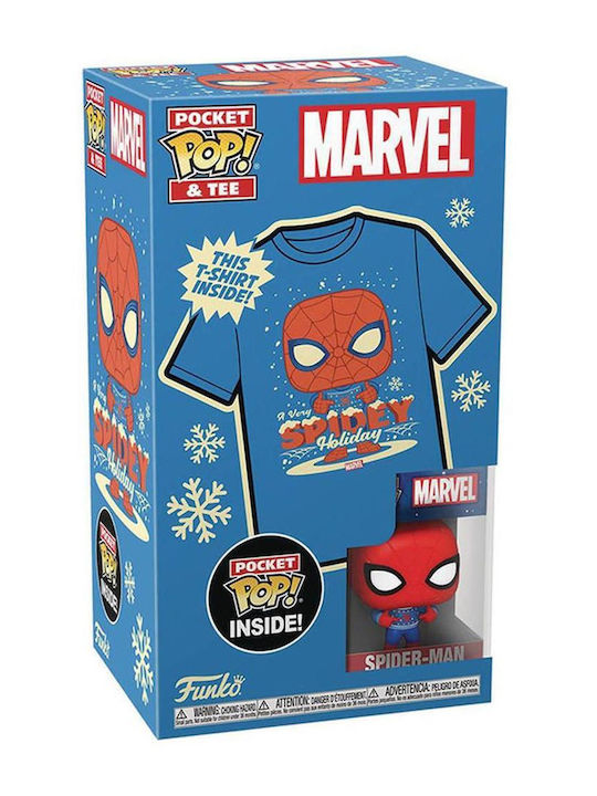 Funko Pop! Tees Marvel: Holiday Spiderman Child (S) Child (S)