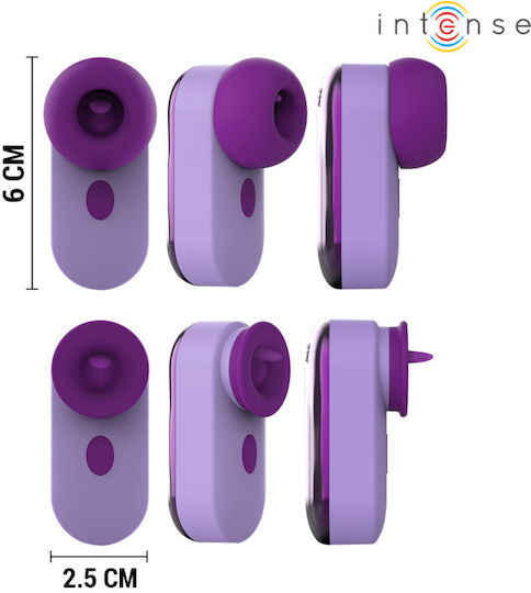 Intense Sabrina Clit Mini Κλειτοριδικός Δονητής 6cm Μωβ