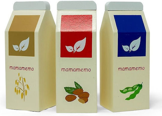 MamaMemo Cooking / Kitchen Toy Made of Wood Organic Oat Milk For Ages 3+ 1 Piece