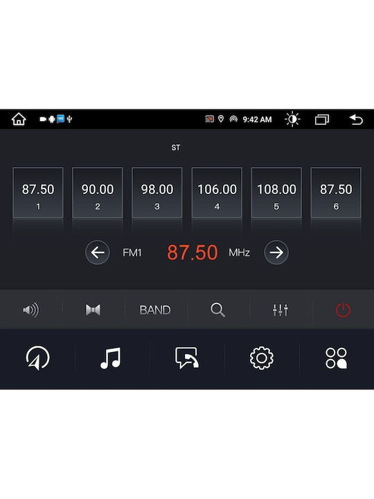 Digital IQ Ηχοσύστημα Αυτοκινήτου 2DIN (Bluetooth/USB/WiFi/GPS/Apple-Carplay/Android-Auto) με Οθόνη Αφής 8.4"