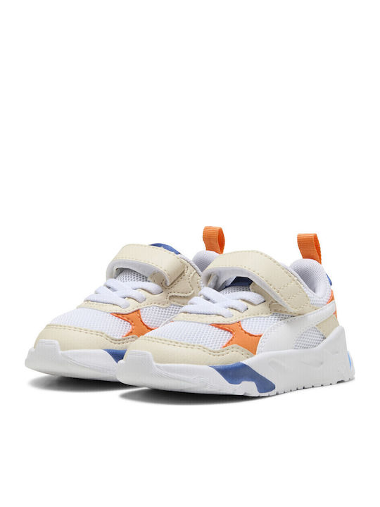 Trinity Ac+inf Παιδικά Sneakers με Σκρατς Λευκά