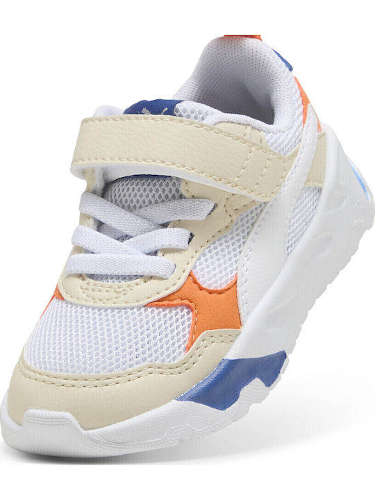 Trinity Ac+inf Παιδικά Sneakers με Σκρατς Λευκά