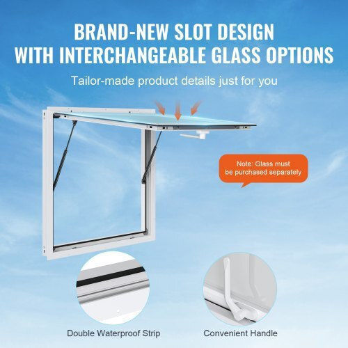 Vevor Serving Window 36"x36" Awning Food Truck Wblfwck3636yaoq3mv0