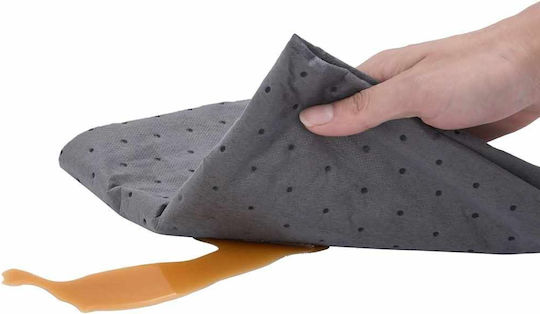 Oil Absorbent Pads 100 Pieces Grey 40x50 cm 4104710