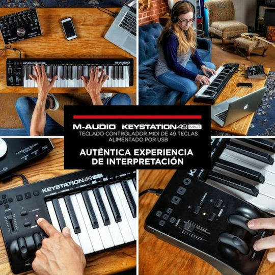 M-Audio με 49 Πλήκτρα Μαύρο