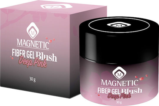 Magnetic Nail Design Gel Gel pentru Unghii Deep Pink 30gr